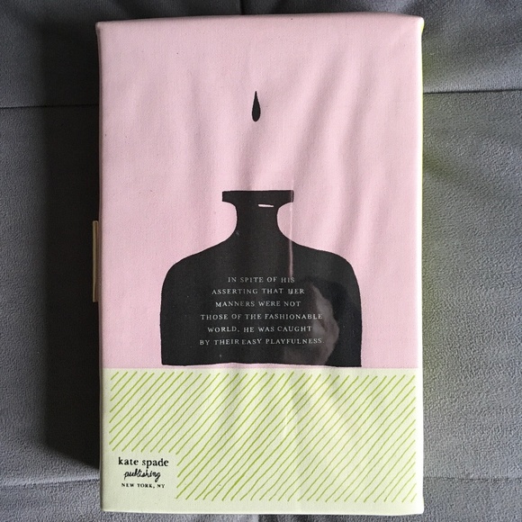 Kate Spade Pride & Prejudice Book Clutch Purse - Picture 6 of 12